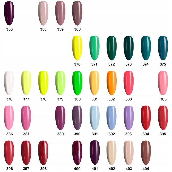 10x Lakier Hybrydowy NTN 5g Pastele Brokaty Drobinki Wybór Kolorów