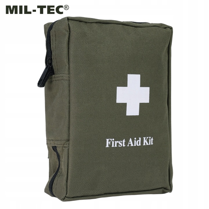 Apteczka pierwszej pomocy z wyposażeniem first aid Mil-tec duża olive