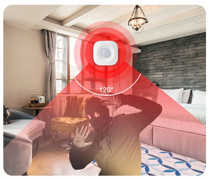 Czujnik ruchu PIR ZigBee TUYA Smart