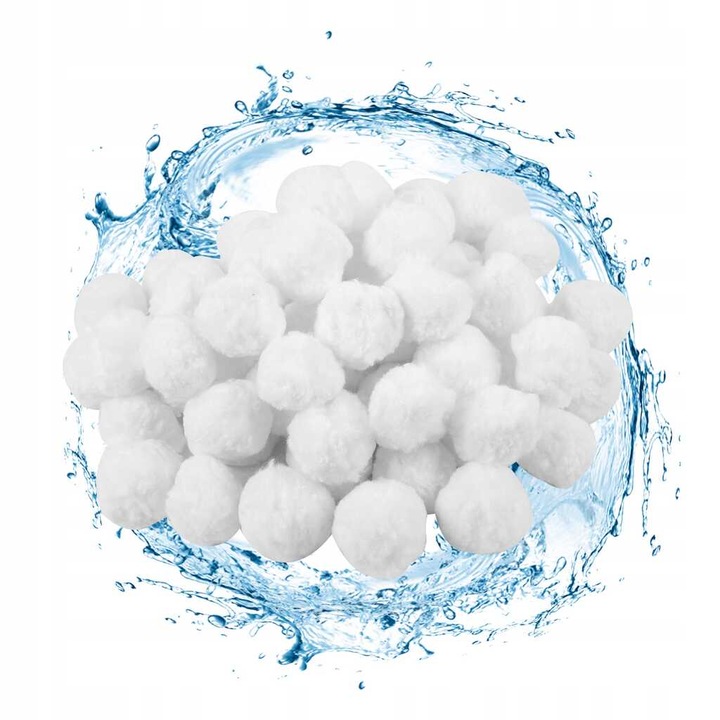 FILTER BALLS Kulki FILTRACYJNE filtrujące do BASENU pomp PIASKOWYCH 700g