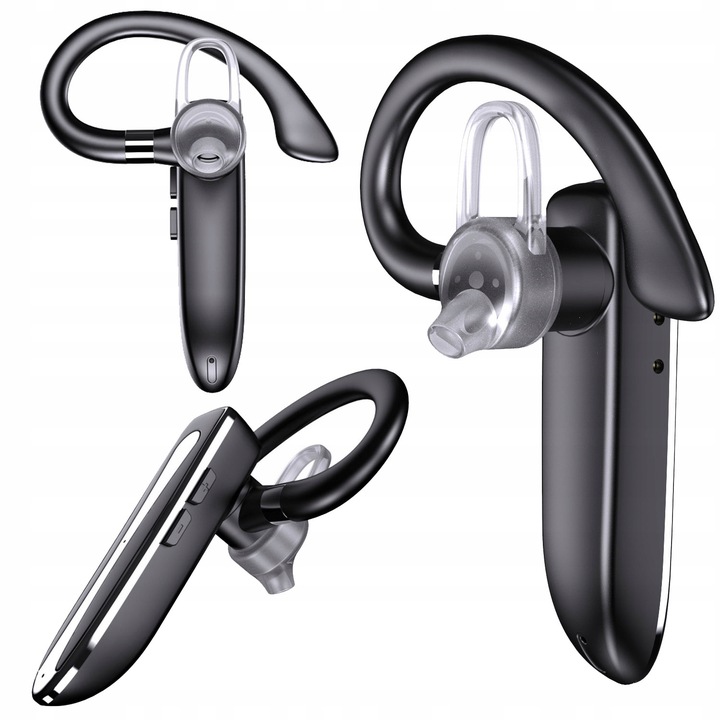 SŁUCHAWKA BLUETOOTH DO ROZMÓW BEZPRZEWODOWA DO UCHA DLA KIEROWCÓW ZESTAW