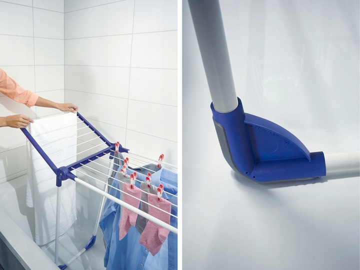 Suszarka na pranie Pegasus 120 Solid Bath kompaktowa Leifheit