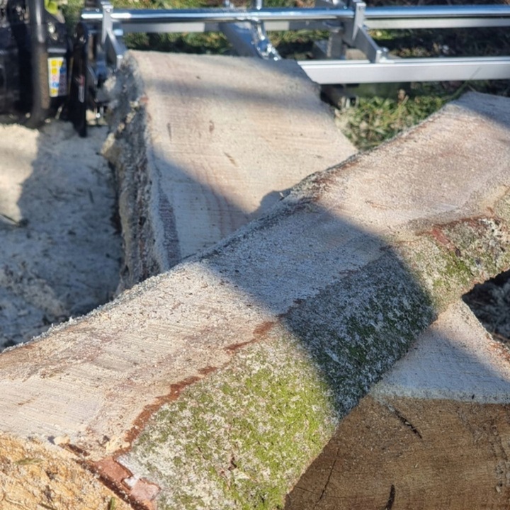 Prowadnica do piły spalinowej 14"-36” Trak łańcuchowy Przenośna