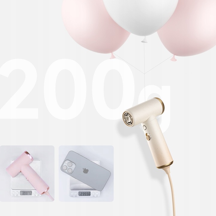 Mocna Super Mała Suszarka do Włosów COSHARE SuperMINI Podróżna 800W