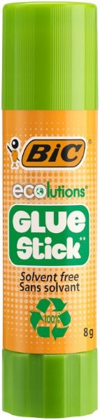 BIC ECO GLUE STICK KLEJ W SZTYFCIE MOCNY SZKOLNY BIUROWY 8g ZESTAW x30