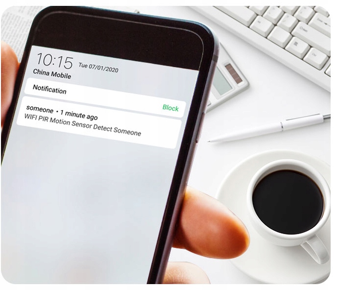 Czujnik ruchu PIR ZigBee TUYA Smart