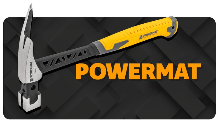 MŁOTEK CIESIELSKI DEKARSKI DO GWOŹDZI HARTOWANY STAL MONOBLOK MAGNES