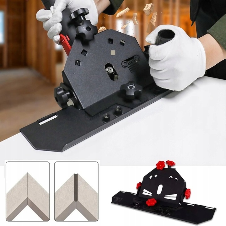 PRZYSTAWKA SZLIFIERKI KĄTOWEJ DO CIĘCIA PŁYTEK GRESU POD KĄTEM 45° SLIDER