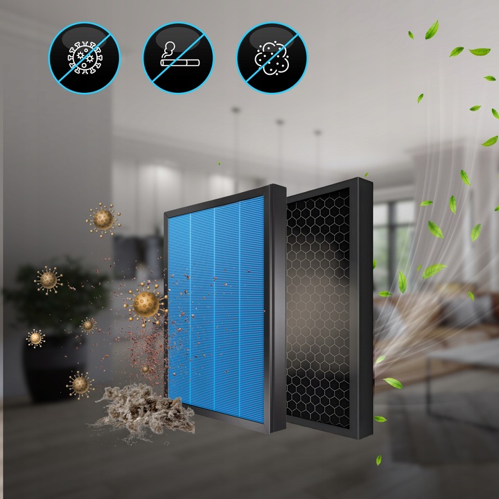 Kaseta filtracyjna 2w1 HEPA i Węglowa do osuszacza Climative Silent