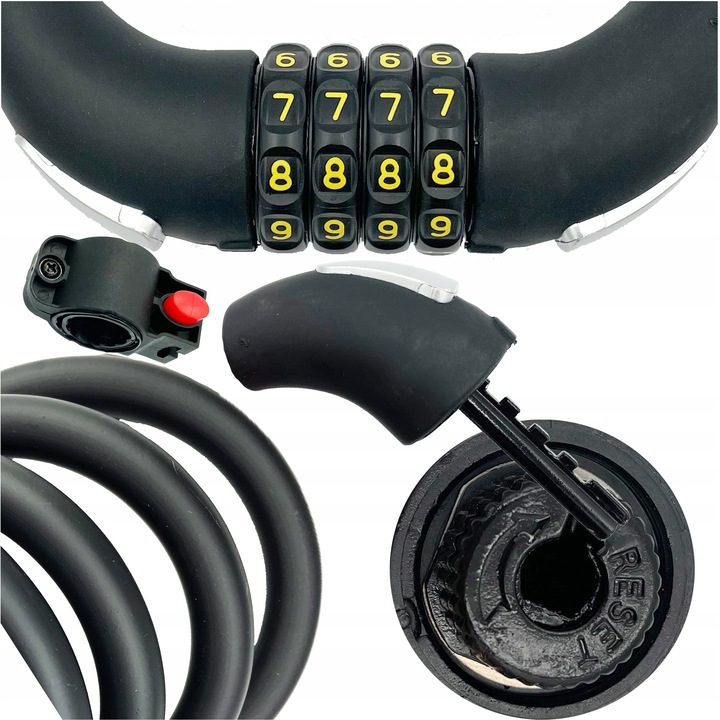 ZAPIĘCIE ROWEROWE LINKA ZAPIĘCIE DO ROWERU SZYFR MUVIKE FLEX 1000/12C