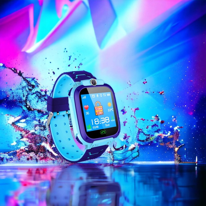 ZEGAREK DZIECIĘCY NA KARTE SIM Z FUNKCJĄ DZWONIENIA SMARTWATCH APARAT GPS