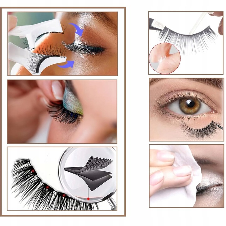 RZĘSY MAGNETYCZNE 3D NATURAL LOOK DUAL MAGNETIC LASHES KIT Z