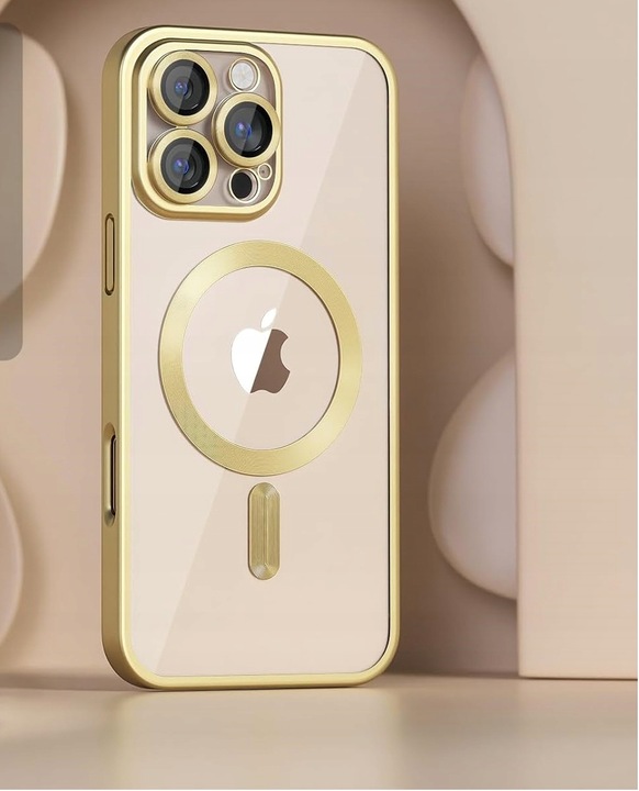 Etui złote case do iPhone 16 Pro pustynny złoty do MagSafe ochrona aparatów