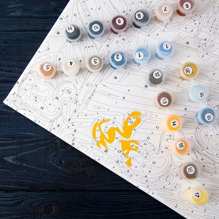 MALOWANIE PO NUMERACH Bez Ramy Na Prezent Obraz Malowania Numerach ARTNAPI