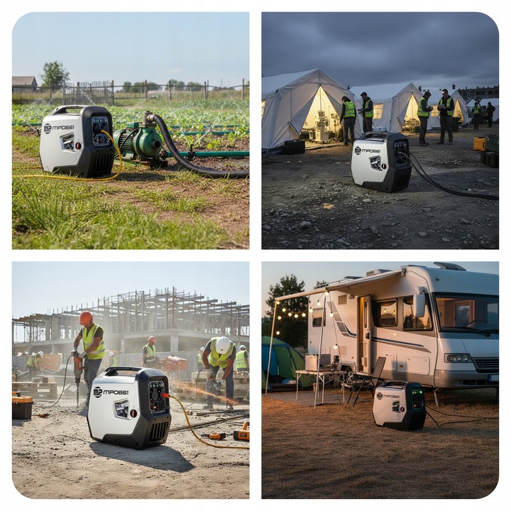 PRĄDOTWÓRCZY Majster Pro Polska, Naj BARDZIEJ CICHY Agregat na allegro