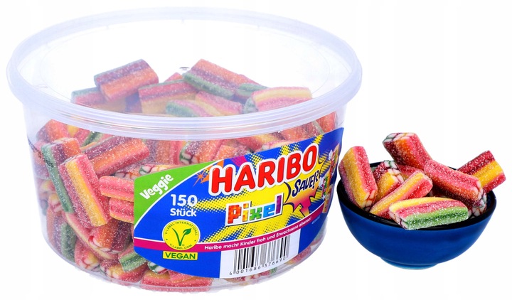 Żelki Haribo Rainbow Pixel 1,2 kg