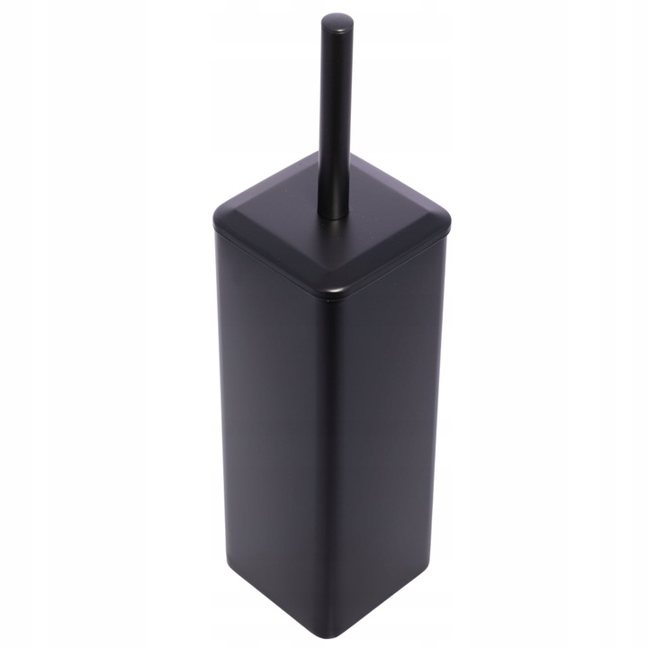 Szczotka do WC toalety łazienki czarna zamknieta loft łazienkowa toaletowa