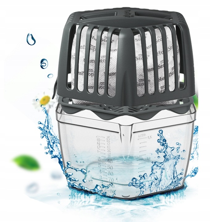 HumiStop MAXI Pochłaniacz Wilgoci Atest PZH Wskaźnik 800g na 30m2