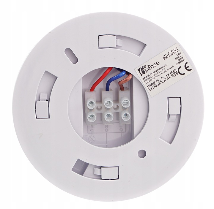 CZUJNIK RUCHU NATYNKOWY DO LED SUFITOWY PIR 360°