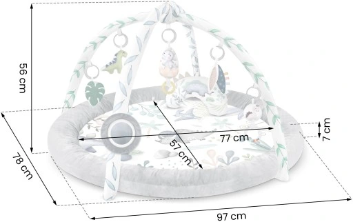 MATA EDUKACYJNA INTERAKTYWNA DLA NIEMOWLĄT KOKON KOJEC GNIAZDO NUKIDO