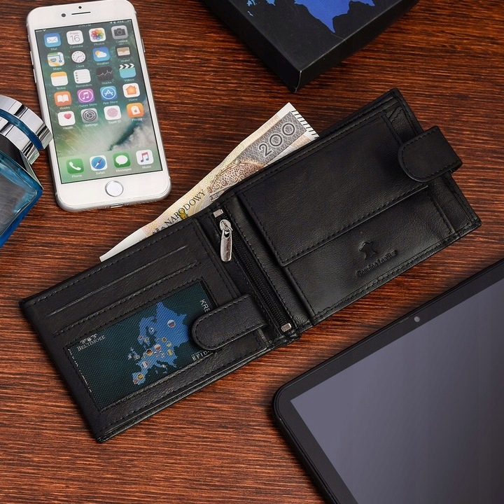 Męski portfel skórzany klasyczny Beltimore