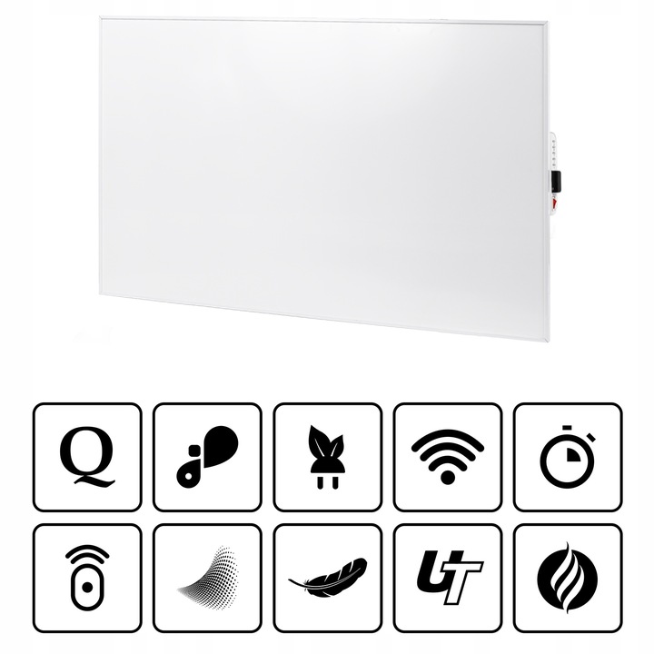 GRZEJNIK NA PODCZERWIEŃ PANEL ELEKTRYCZNY PROMIENNIK WiFi TUYA IR 500W