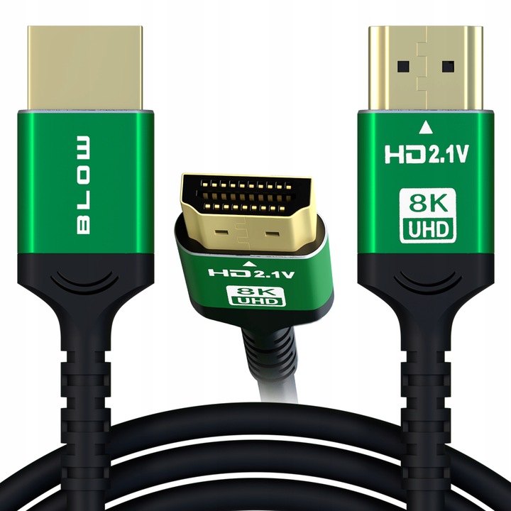 KABEL HDMI HIGH SPEED 2.1 8K 4K 5M 144Hz MOCNY PRZEWÓD AUDIO 3D