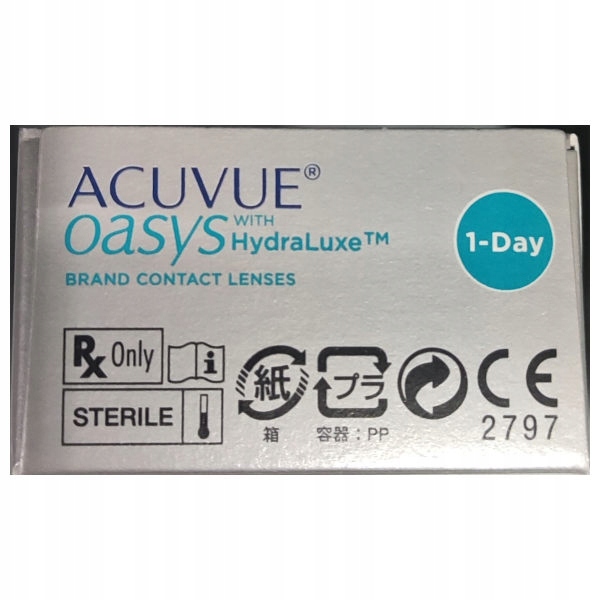 Soczewki kontaktowe jednodniowe ACUVUE OASYS 1-DAY 30 szt. moc -2,50