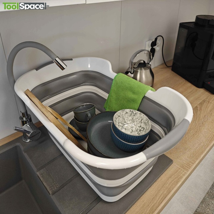 Miska składana miednica wanienka silikonowa duża turystyczna Z