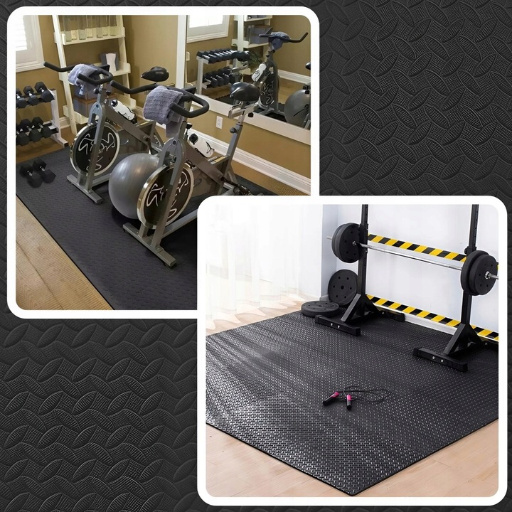 8x MATA POD SIŁOWNIĘ BASEN PUZZLE POD SPRZĘT DO ĆWICZEŃ PIANKA 60x60