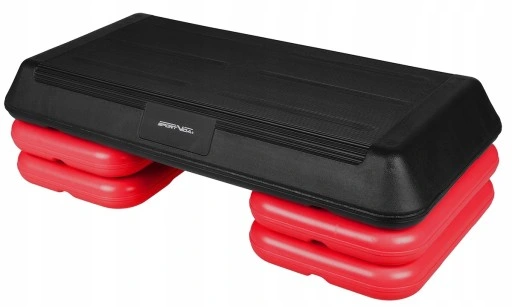 Step do Ćwiczeń Aerobiku Fitness 3 Stopnie Solidny