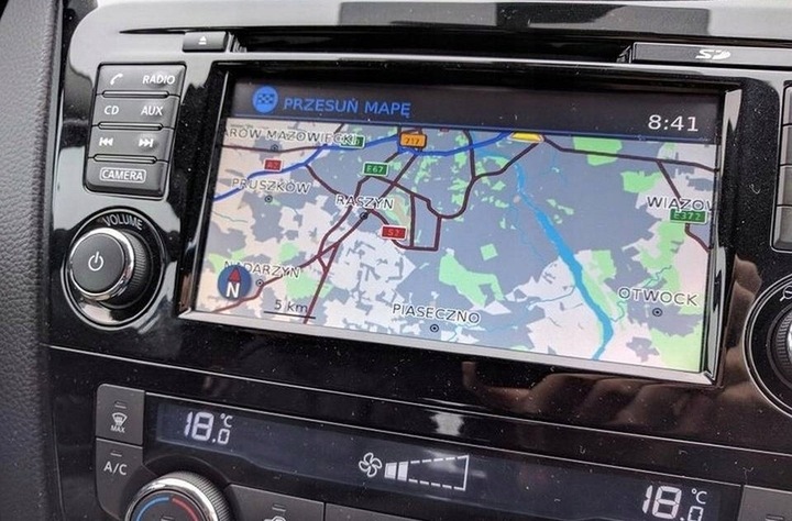 MAPA NISSAN CONNECT 3 LCN3 KARTA V7 QASHQAI JUKE MICRA NOTE 2024/2025