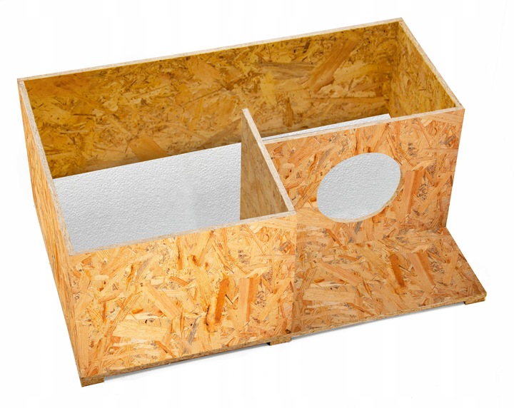 BUDKA BUDA DOMEK KOJEC LEGOWISKO DLA KOTA NA ZIMĘ