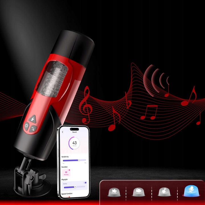 Automatyczny masturbator dla mężczyzn z 7 obrotowymi trybami