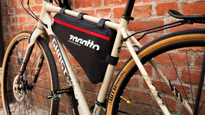 Sakwa na rower sakwa rowerowa pod ramę torba rowerowa duża pojemna ZAGATTO