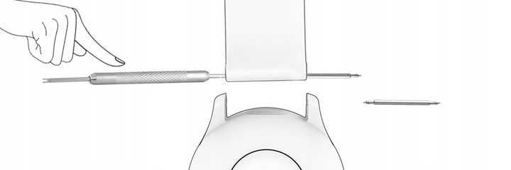 Pasek do zegarka skórzany Tekla T-04.02 PRO uniwerslany 20 mm + teleskopy