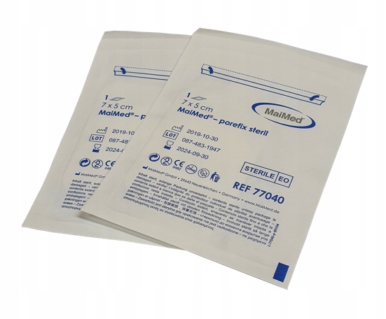 OPATRUNEK NA RANY JAŁOWY 7X5 PLASTRY 50SZT POREFIX