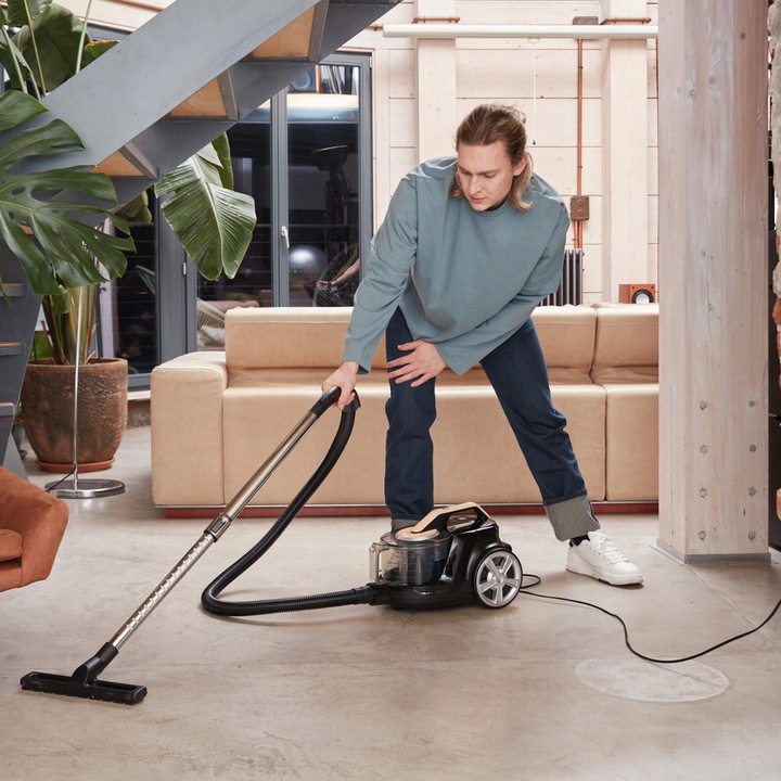 ODKURZACZ BEZWORKOWY CYKLONOWY MOCNY CICHY TURBOSZCZOTKA HEPA 15w1 LOVIO