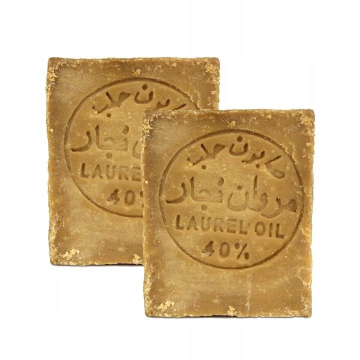 2x ORYGINALNE MYDŁO SYRYJSKIE ALEPPO Z OLIWY I 40% OLEJU LAUROWEGO PAFION