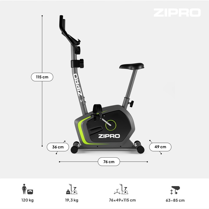 ROWEREK STACJONARNY rower treningowy Drift - Zipro