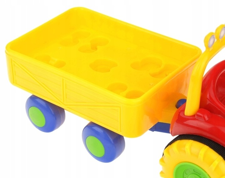 Traktor Farmer z Dźwiękami Interaktywny Zwierzątka