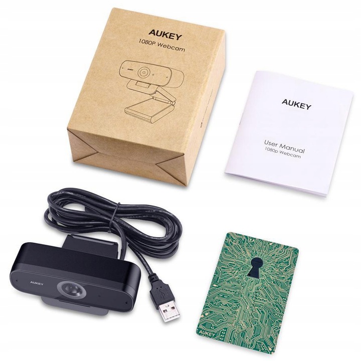 Kamera internetowa Aukey PC-W3 2 MP MIKROFON