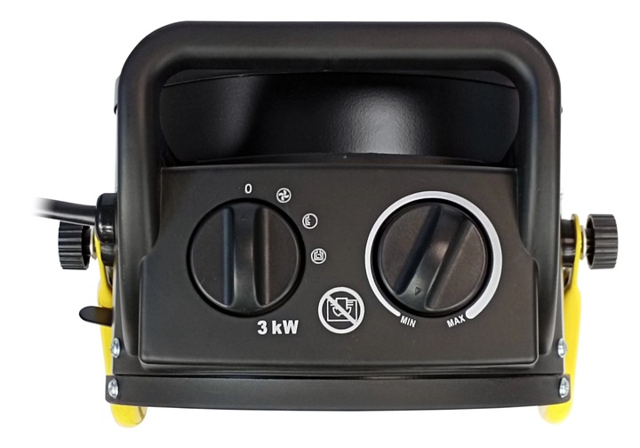 Nagrzewnica elektryczna ERGO HEAT 3kW farelka dmuchawa grzejnik + termostat