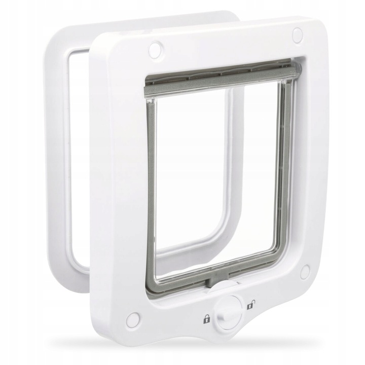 DRZWI DRZWICZKI DWUSTRONNE WAHADŁOWE DLA KOTA PSA TRIXIE 2-Way 20x22cm/10mm