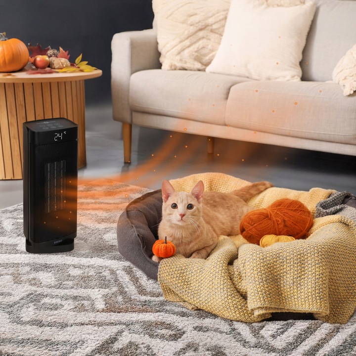 Termowentylator Farelka EBERG NOX Grzejnik elektryczny kolumnowy 2000W