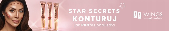 AA WINGS OF COLOR Star Secrets The Wet Kremowy bronzer poleca M. Pieczonka