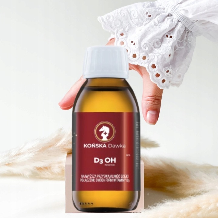 Witamina D3 OH B3 B12 magnezu NAJWYŻSZA Końska Dawka EXTRA PRZYSWAJALNOŚĆ
