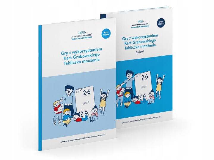 Karty Grabowskiego Tabliczka mnożenia - 56 gier