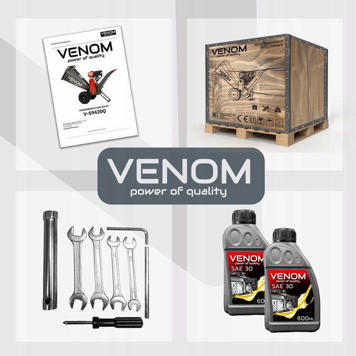 POTĘŻNY ROZDRABNIACZ SPALINOWY DO GAŁĘZI 120MM MOCNY SILNIK 420CC