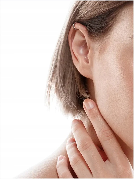 NAUSZNICA KOLCZYKI NAUSZNICE SREBRO 925